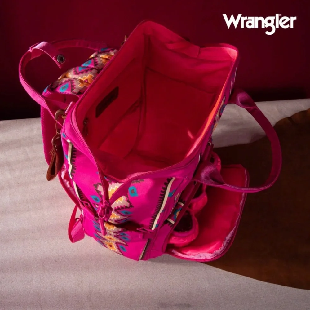 ✨ NWT Wrangler Aztec Callie Diaper Backpack | Box & Dust Bag Included ✨